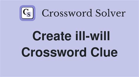 ill will crossword clue|ill will crossword puzzle answers.